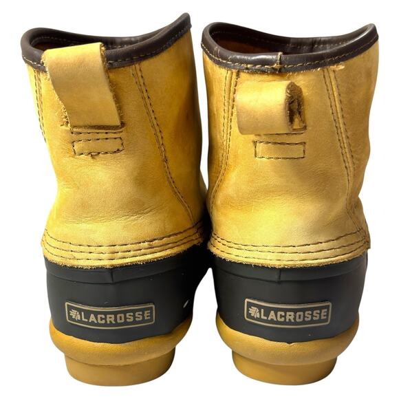 LaCrosse Trekker II Duck Boots Waterproof Pull On 8 Brown Gorpcore main image 14